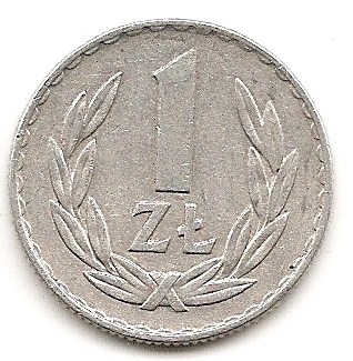  Polen 1 Zloty 1974 #281   