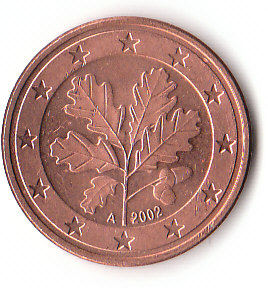  5 Cent Deutschland 2002 A (A666)   