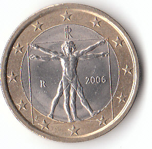  1 Euro Italien 2006 Prägefrisch (A640)   