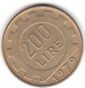  200 Lire Italien 1979   (A367)   