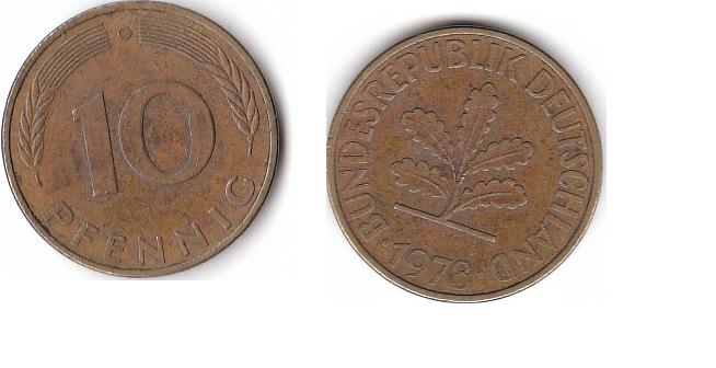  10 Pfennig 1978 G (A575)   