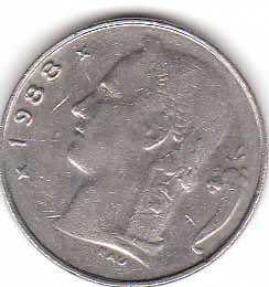  1 Franc Belgie 1988 ( A101 )   