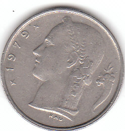  1 Francs Belgique 1979 (A 192 )   