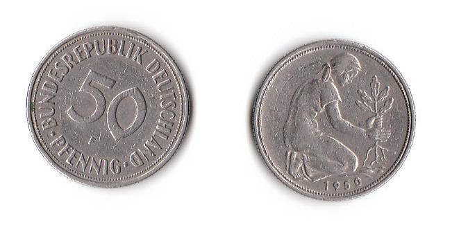  50 Pfennig 1950 A (A768)b.   