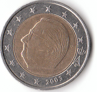  2 Euro Belgien 2003 (A805)  b.   