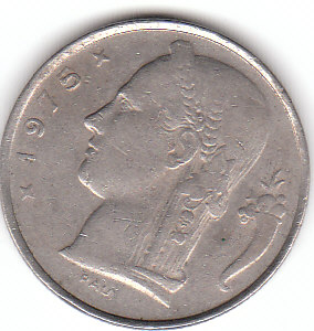  5 Frans Belgique 1975 (D137)b.   