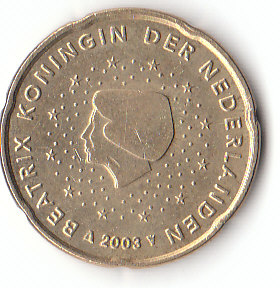  20 Cent Niederlande 2003 (A604)   