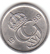  10 Öre Schweden 1989 (A425)   