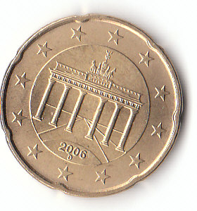  20 Cent Deutschland 2006 D (F112)b.   