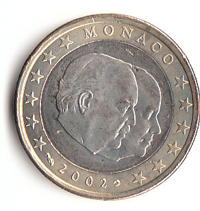  1 Euro Monaco 2002  (A532)   