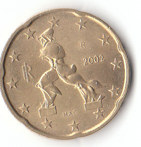  20 Cent Italien 2002 (A593)   