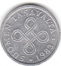  Finnland 5 Pennia 1983 (A146)   