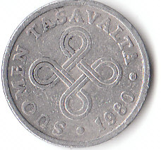  Finnland 5 Pennia 1980 (A144)   