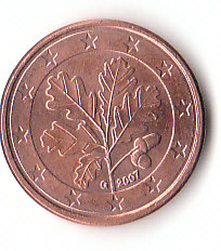  1 Cent Deutschland 2007 G (A578)  b.   