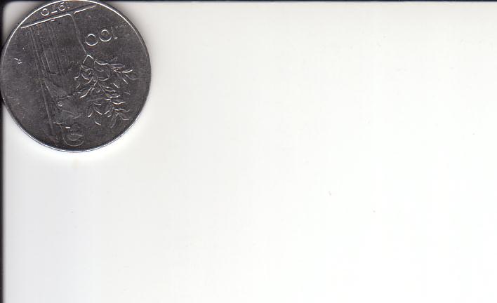  Italien 100 Lire 1970 in fast vz   