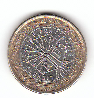  1 Euro Frankreich 2001 (A763)   