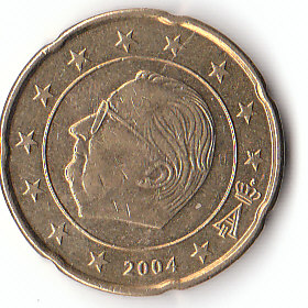  20 Cent Belgien 2004 (A641)b.   