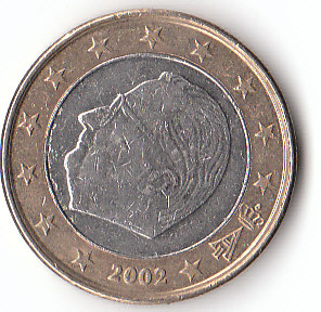  1 Euro Belgien 2002 (A837) b.   