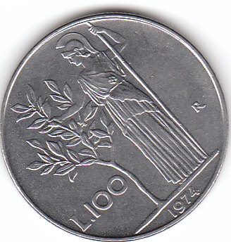  100 Lire Italien 1964   (A390)   