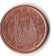  1 Cent Spanien 2003 (A784)b.   