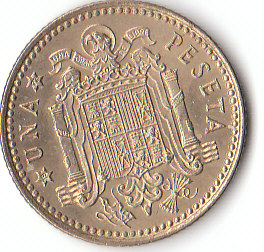  1 Peseta 1966 *1977* ( A198 )   