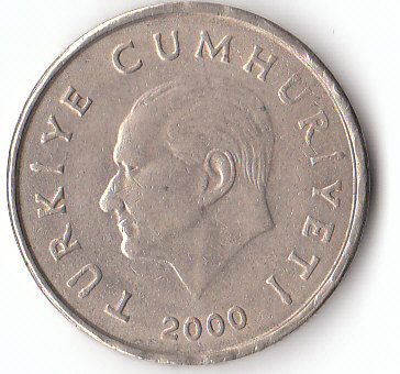  50000 Lira Türkei 2000 (A440)   