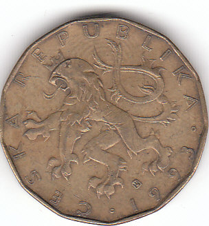  20 Korun Tschechien 1993  (hm) (A381)   