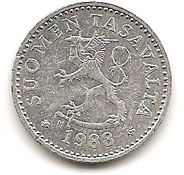  Finnland 10 Pennia 1988 #292   