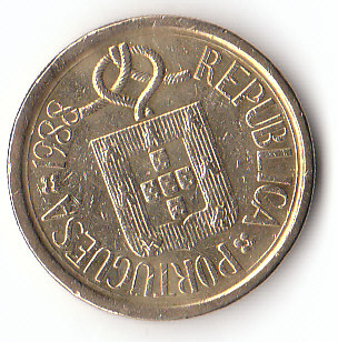  10 Escudos Portugal 1988 (A326)   