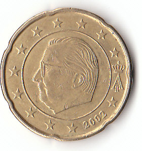  20 Cent Belgien 2002 (A771)   