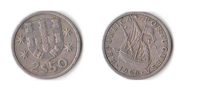  2,5 Escudo 1965 (A794)b.   