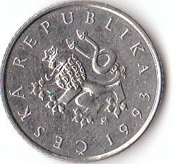  1 Koruna Tschechien 1993  (ml) (A383)   