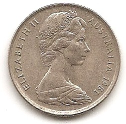  Australien 5 Cents 1981 #297   