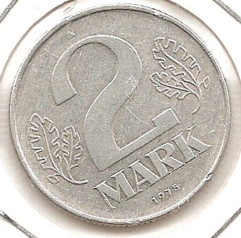  DDR 2 Mark 1975 A #303   