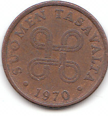  Finnland 5 Pennia 1970 (A134)   