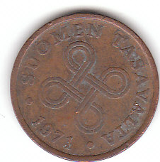  Finnland 5 Pennia 1971 (A135)   