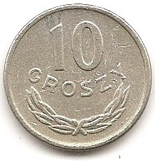  Polen 10 Groscy 1949  #336   