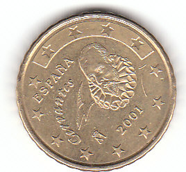  10 Cent Spanien 2001 (A699)b.   