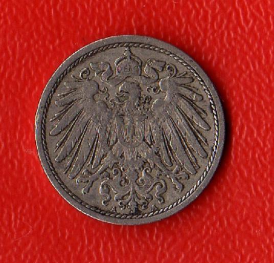  Kaiserreich 10 Pfennig 1897 -A- (2) ss Jaeger 13.   