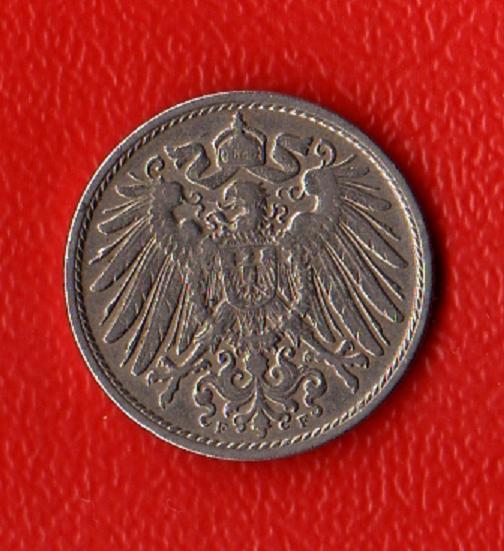  Kaiserreich 10 Pfennig 1907 -F- Jaeger 13. ss-vz (2)   