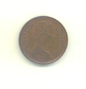  1/2 Newpenny Großbritannien 1971   