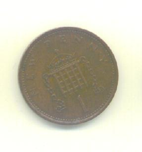1 Newpenny Großbritannien 1971
