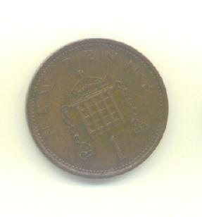  1 Newpenny Großbritannien 1971   