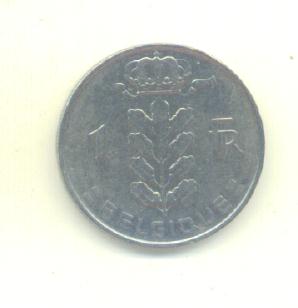  1 Franc Belgien 1951   