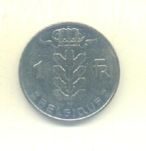  1 Franc Belgien 1972   