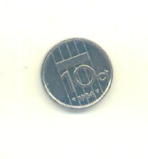  10 Cent Niederlande 1984   