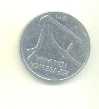  10 Lire Italien 1974   