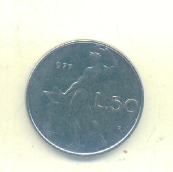  50 Lire Italien 1977   