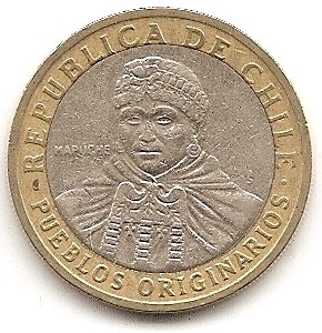  Chile 100 Pesos 2006 #343   