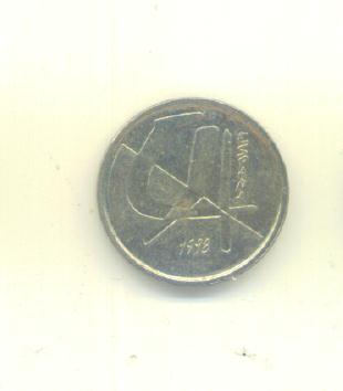  5 Peseta Spanien 1998   